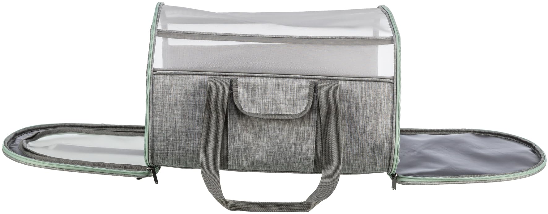 TRIXIE Bolsa Dillon, 33 × 32 × 54 cm, Gris/Menta