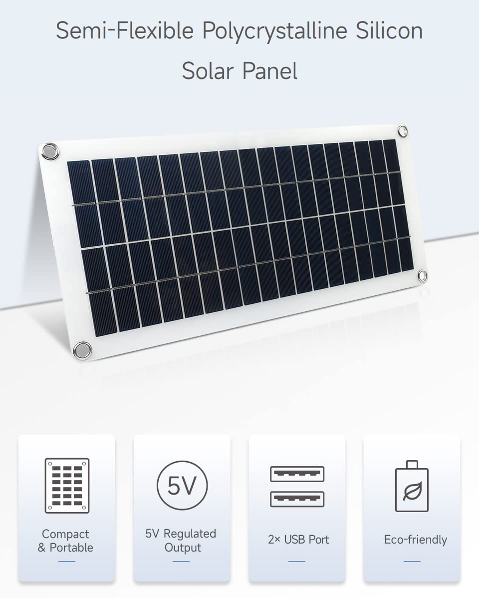 Panel Solar Fotovoltaico De 10W/12V De Potencia Monocrist