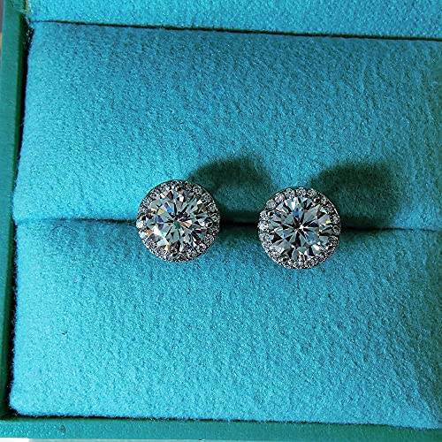 Boucles d'oreilles en diamant et pierres précieuses pour mariage - 3