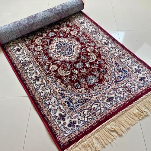 Tapete Passadeira Belga Persa Turco 0,66x2,10 M Importado Franja (Modelo 1)