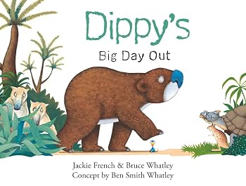 Hardcover Dippy's Big Day Out (Dippy the Diprotodon, #1) Book
