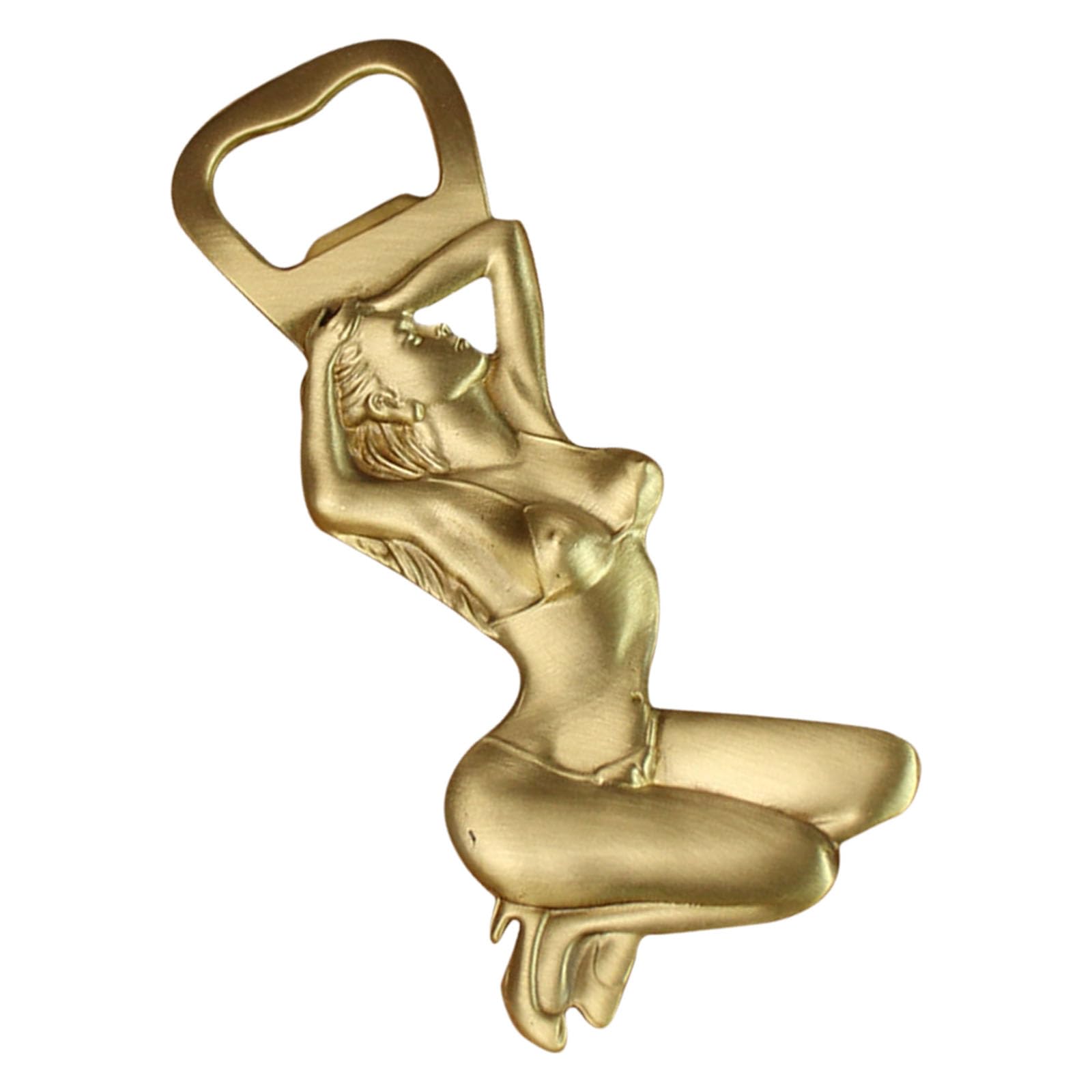 Nucelit Sturdy Brass Beauty Design Opener Opener Artistic Crafted From Brass for Home Gatherings Beauty Design