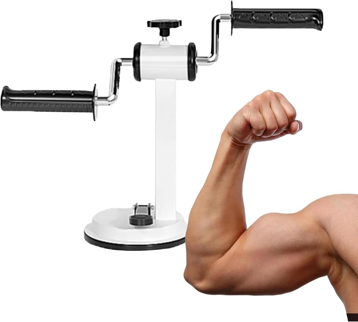 Upper Limb Rehabilitation Training Device, Wrist Elbow Joint Rehabilitation Trainer, Ergonomic Design 41x21.5cm, Adjustable Resistance, Comfortable Grip, for Strengthening Muscles