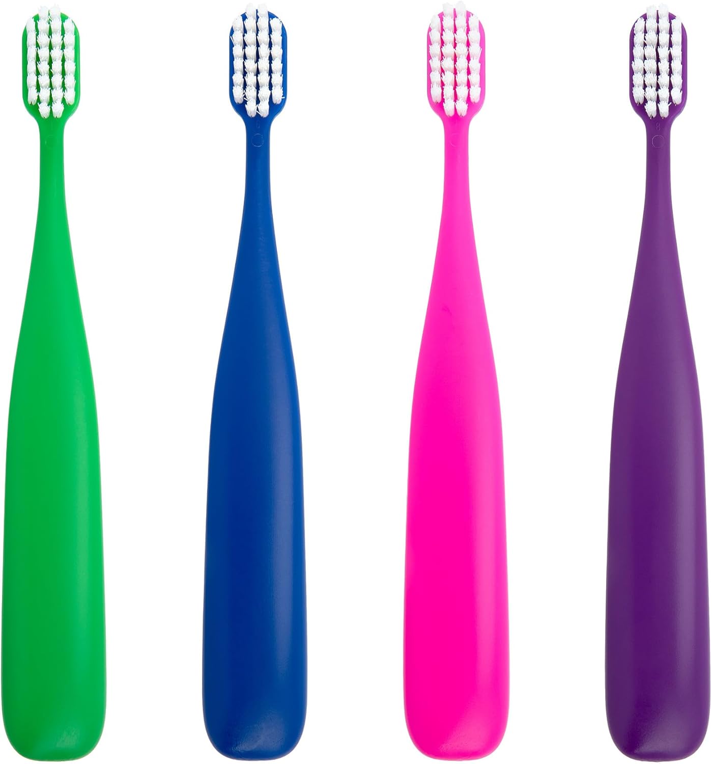Practicon Practivalu Wide-Handle Child Toothbrush, Extra Soft Bristles, Individually Wrapped Toothbrushes, Assorted Colors, Bulk Pack of 144