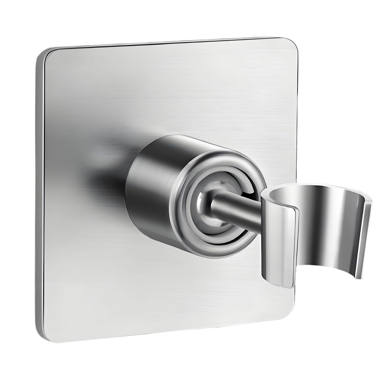 ZEPFJHE Rotating Metal Wall Fixing Shower Head Holder Wall Mount Bracket with Mostly Home Handheld Showerheads Bracket