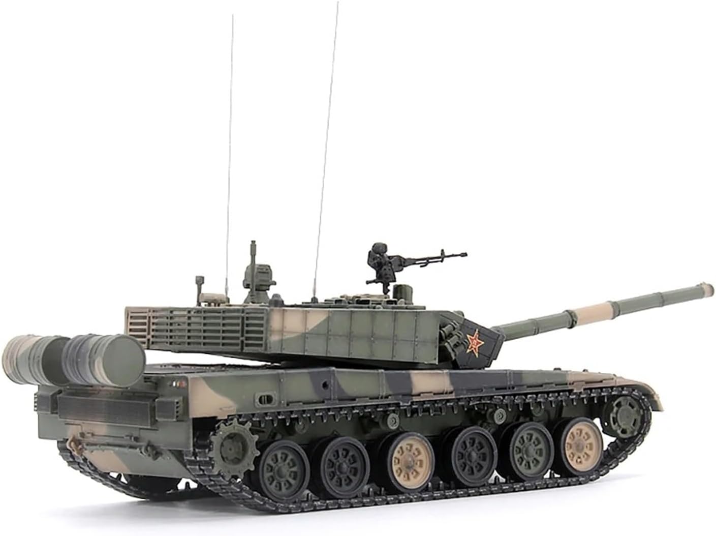 Realistic Tank 1:72 Scale for Chinese Type 99a Main Battle Tank Model Kit Static Die Casting Collectible Ornaments Static Tank Model