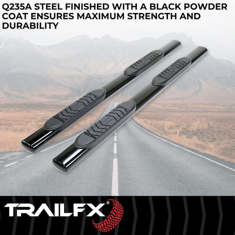 Estribos ovalados de 5 pulgadas TrailFX para Ram 1500 miniatura 3