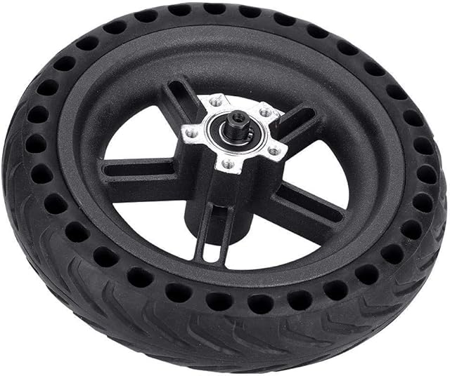 SCOOTISFACTION Rear Wheel solid tyre assembled honeycomb with hub for Xiaomi PRO/ PRO2 Electric scooter