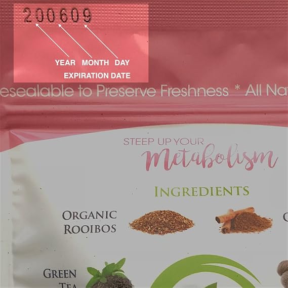 FATBOM Zero Tea 14 Day Detox Tea, Teatox Herbal Tea for Cleanse