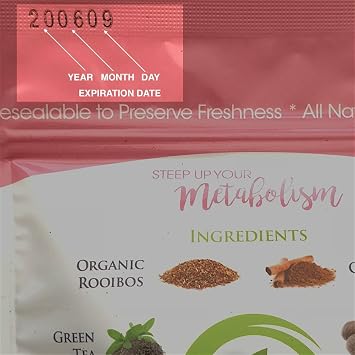 FATBOM Zero Tea 14 Day Detox Tea, Teatox Herbal Tea for Cleanse