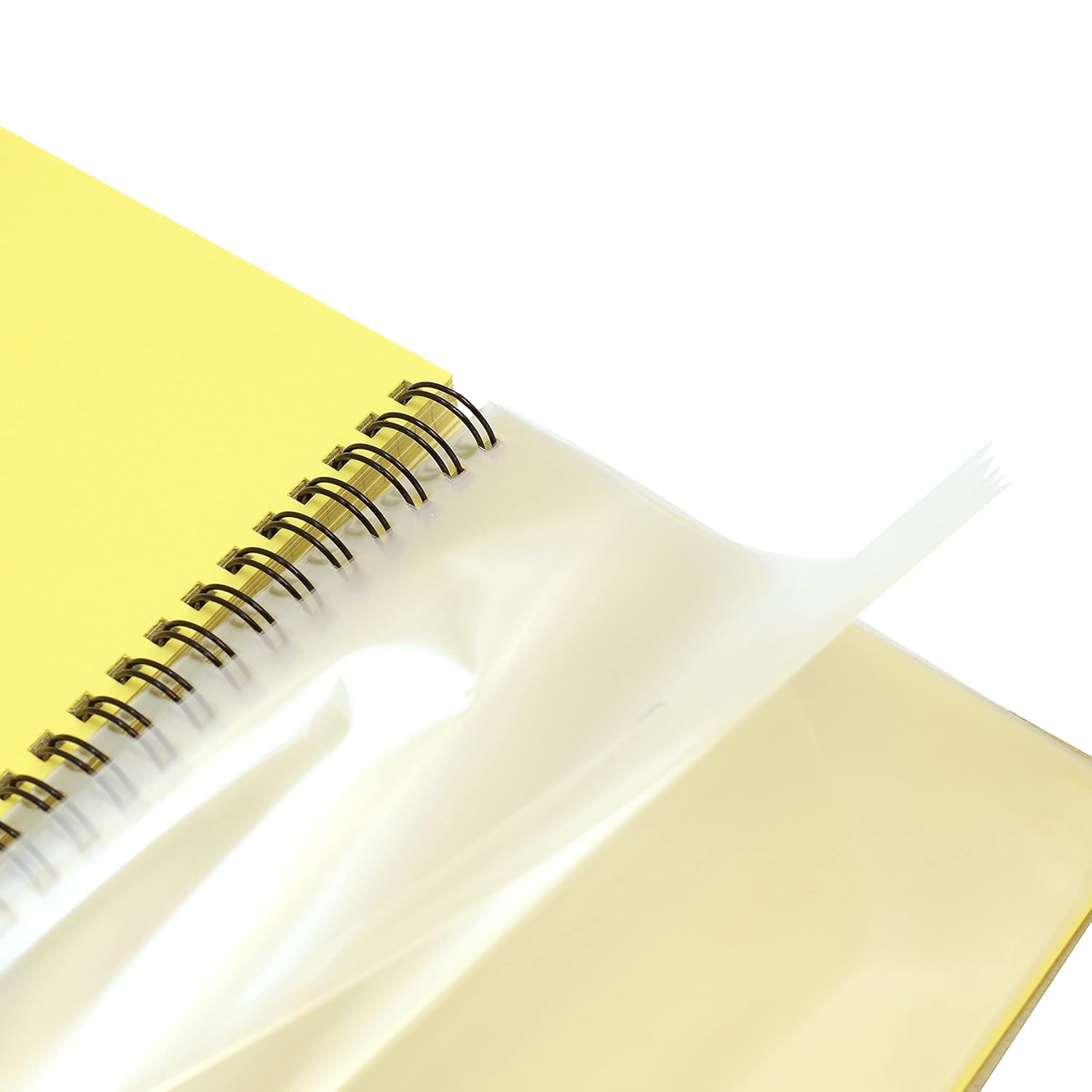 Delfonics Rollbahn Spiral Clear Notebooks: 5-1/2 in. x 7 in. (Pink) / B6 Notebook