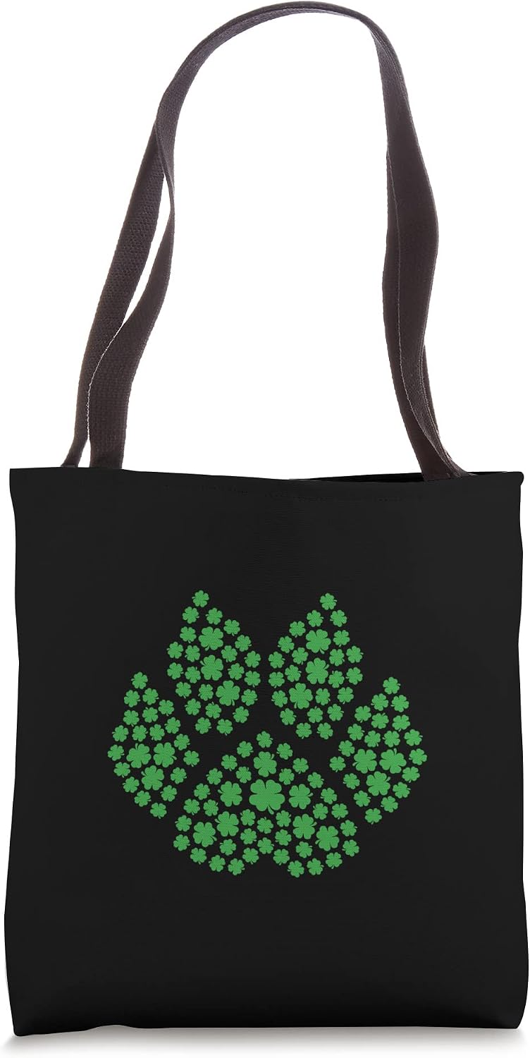 Miraculous Ladybug St Patrick's Day Cat Noir Clovers' paw Tote Bag