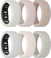 Vista 17 de Paquete de 3/6 fundas de anillo para RingConn Gen 2 Air, protector de anillo de silicona elástico para RingConn Gen 2/1, accesorios