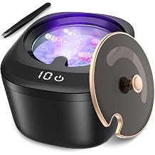 Retainer Cleaner Machine - Raccomb LED Light Dental Cleaner for Dentures, Aligner, InvisalignMouth Guard, Night Guard Cleaner