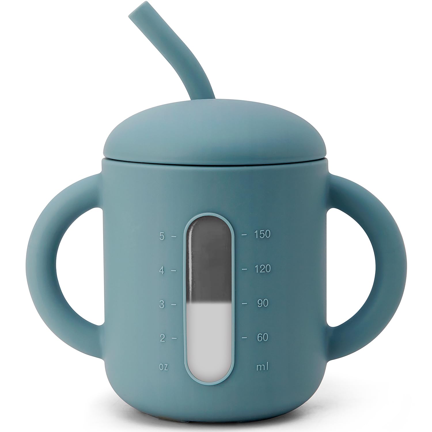 Amazon.com: SAMiGO Silicone Sippy Cup, Baby Straw Cup for 6 12 18