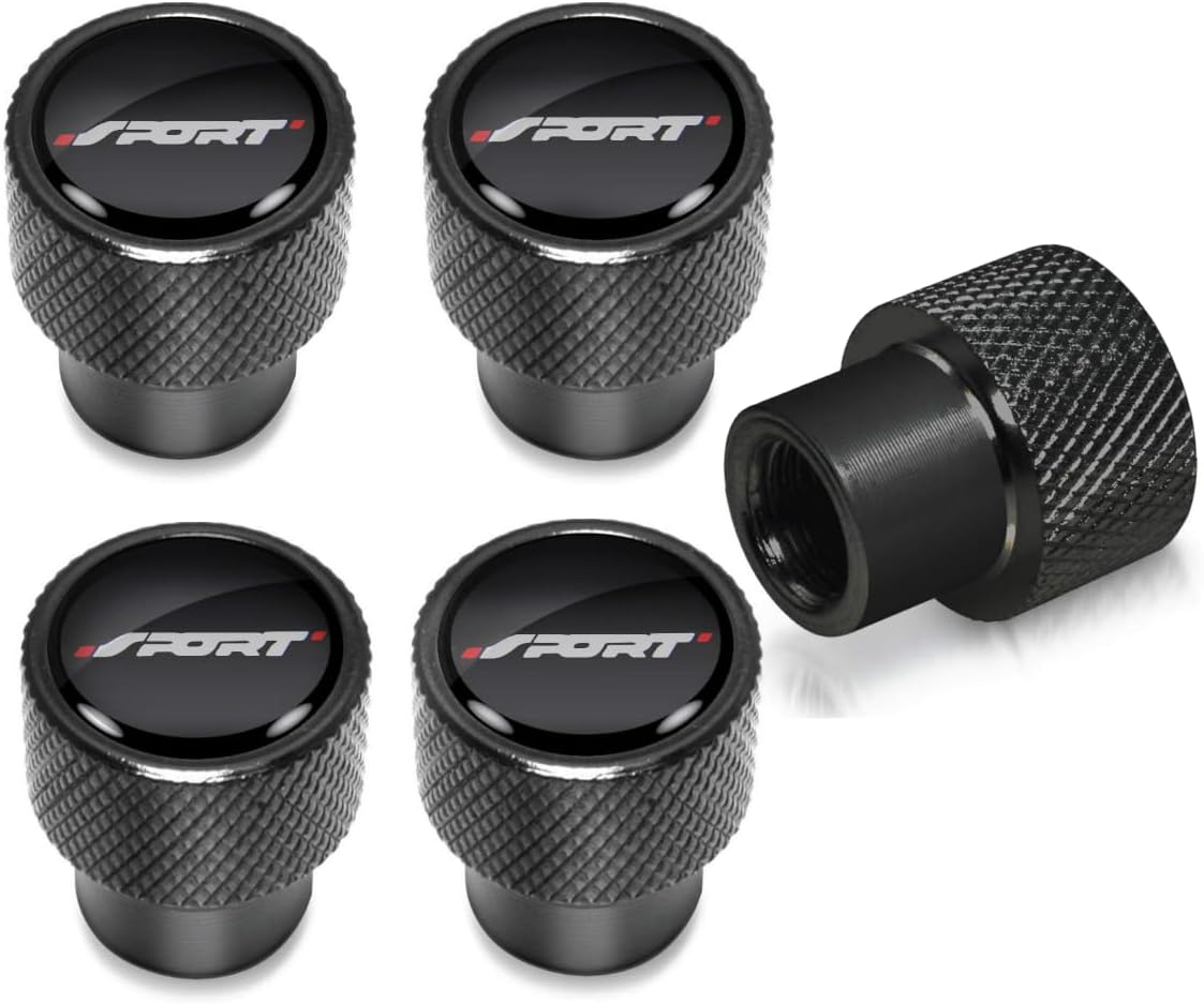 Metal Tire Valve Stem Cap Covers Coyote 5.0 Emblem Air Valve Cap Set Dust Proof Leak - View #6