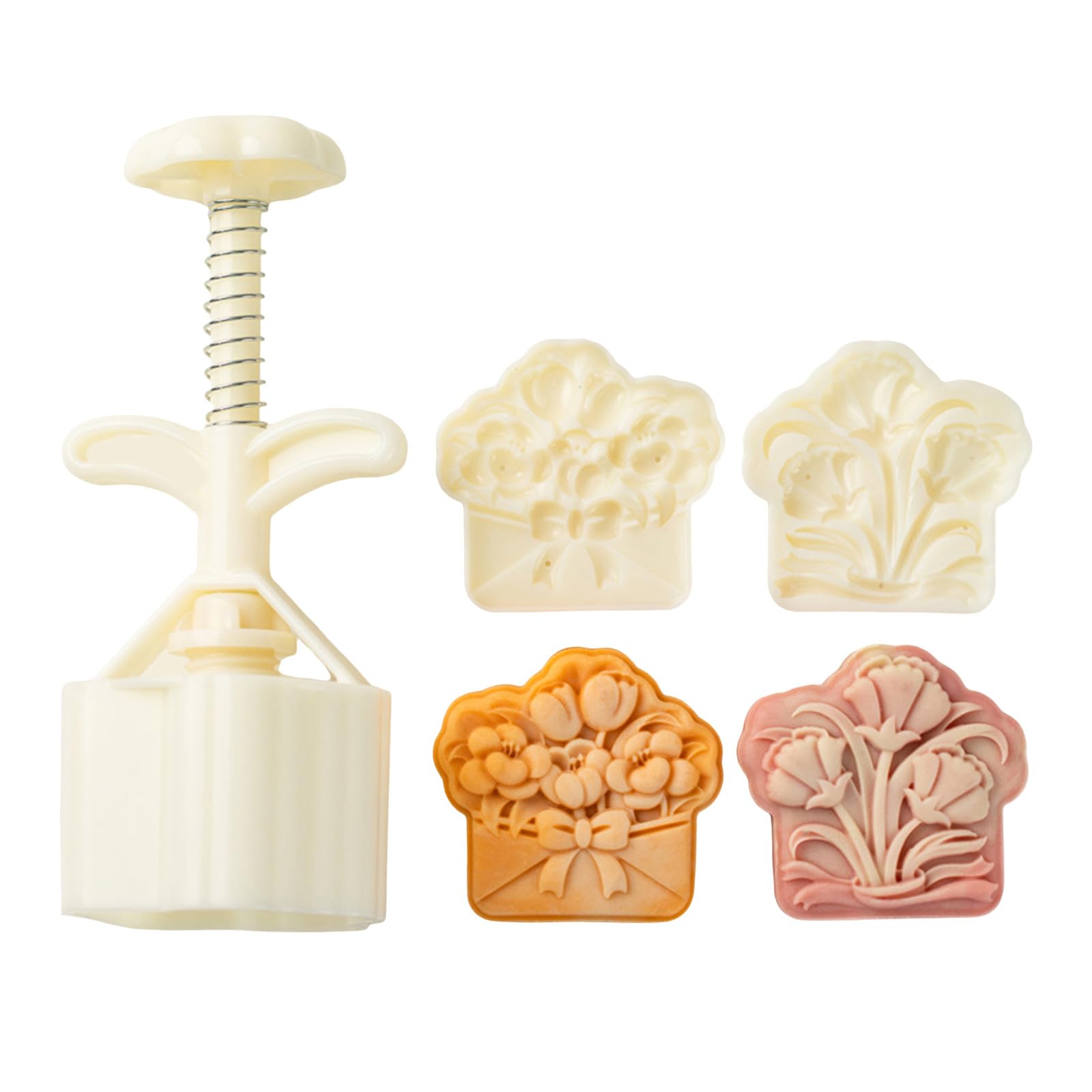 Nucelit Baking Molds Cake Molds Baking Supplies Flower Shape Dessert ABS Texture Accessories for Enthusiasts Dessert