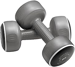 مجموعة دمبل من بودي سكالبتشر، لون رمادي، بوزن 10 كجم، قطعتان BW-108