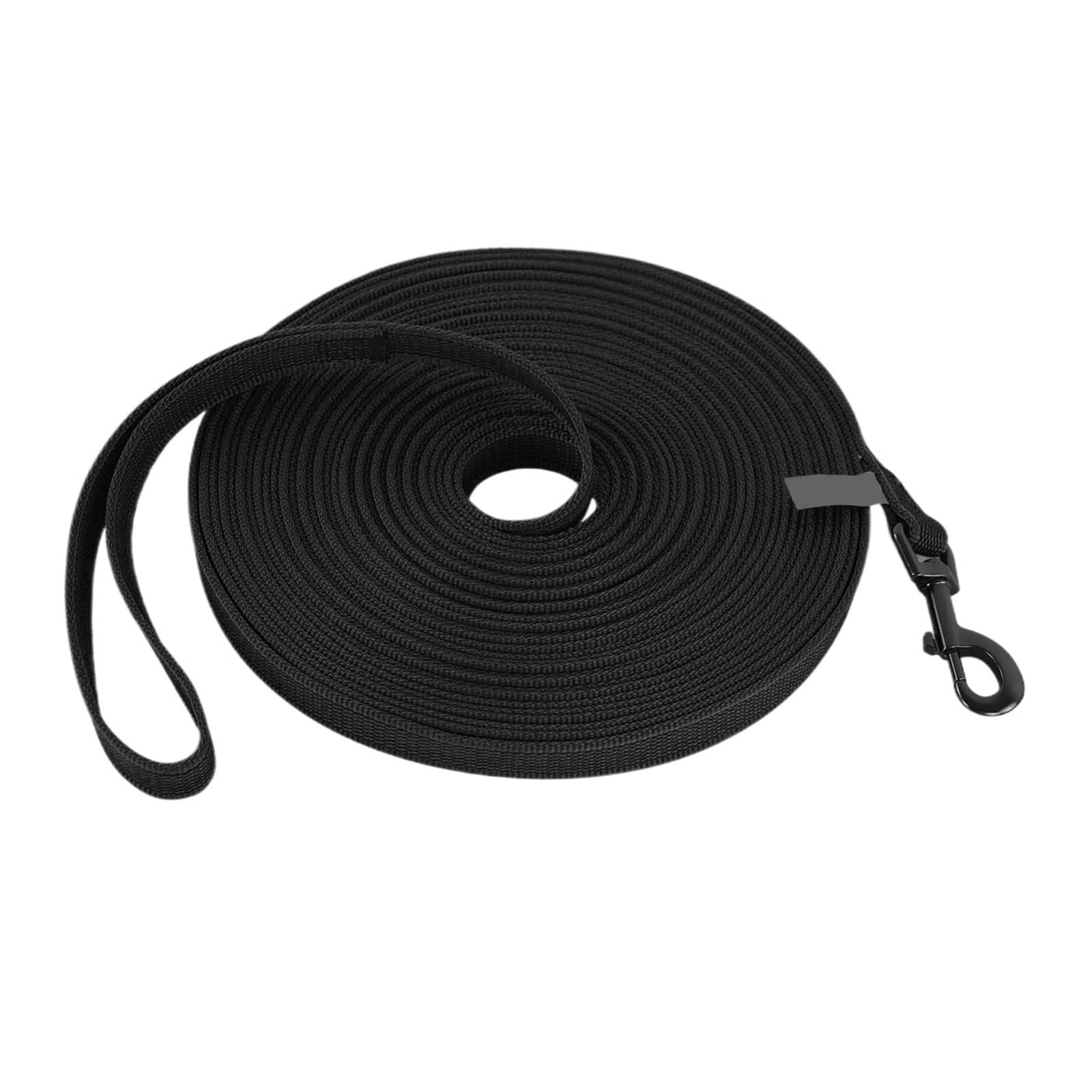 Laisse de chien 10M pratique et facile à manier pour grand chien LS Black