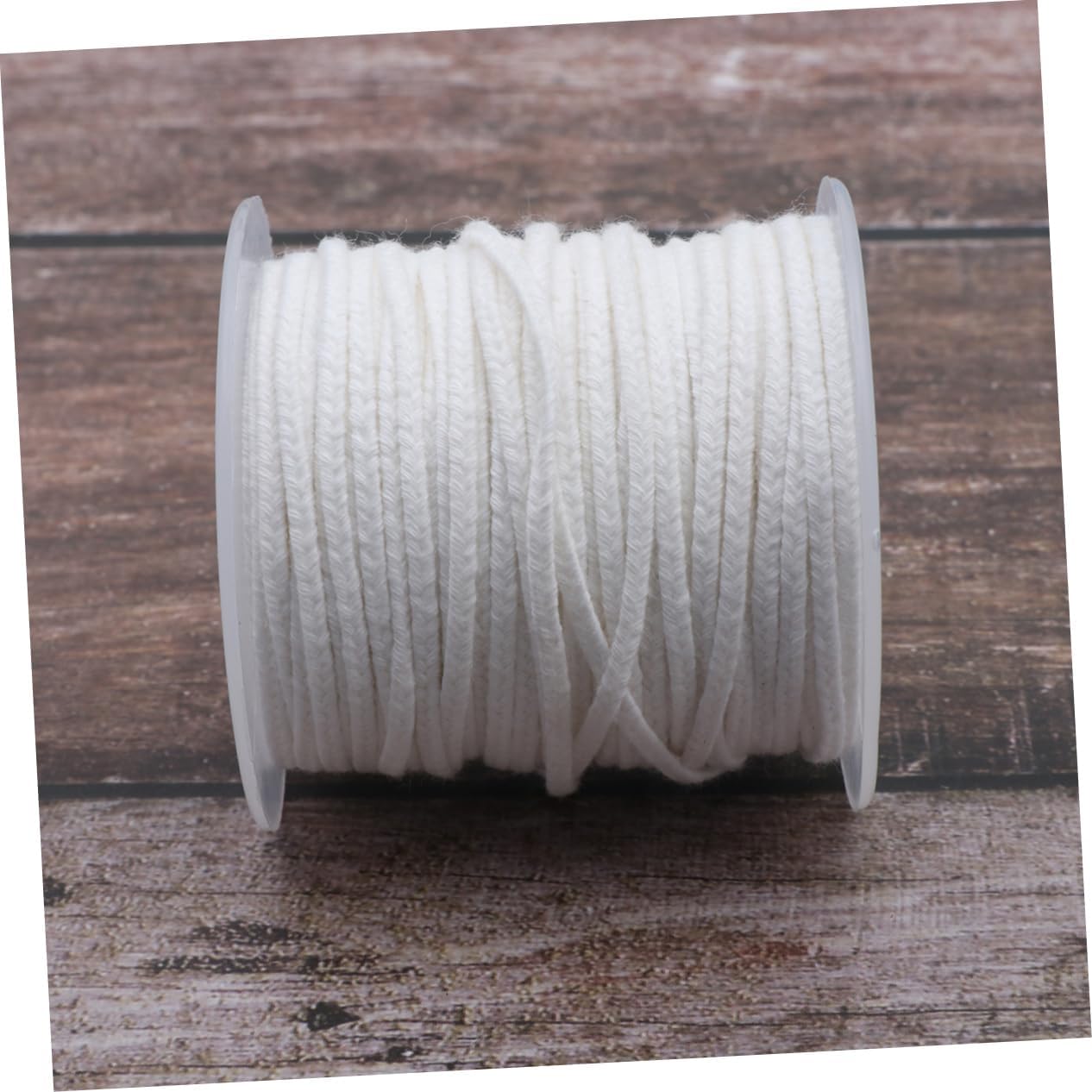 3rolls Cotton Candle Wicks Pre-Waxed Spool for Candle Making Strands for Pillars and Easy to