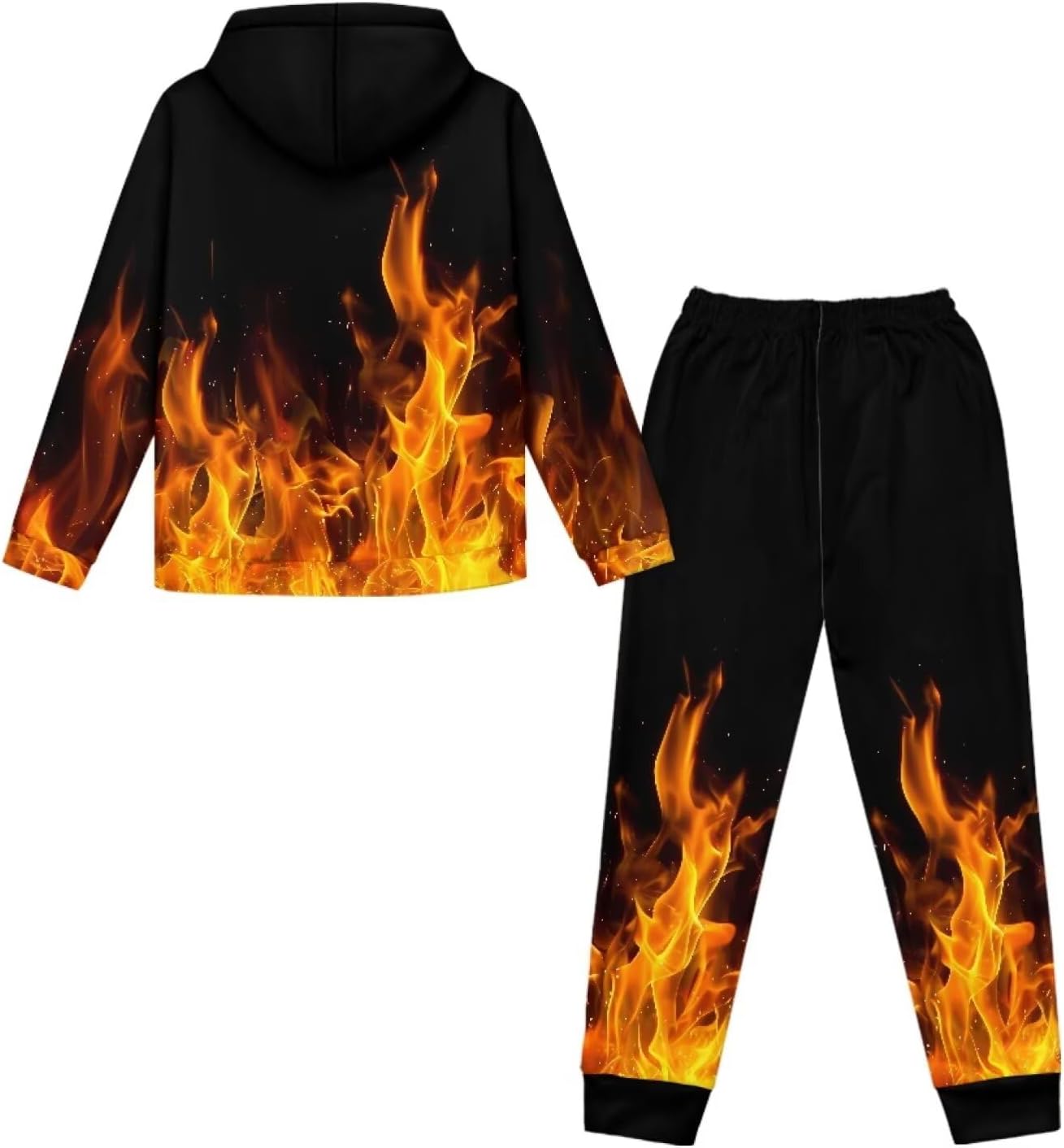 Girls Boys Tracksuit 2 Piece Hoodie and Jogger Pants Athletic Sweatsuits Set Kids Casual Activewear 5-12Y