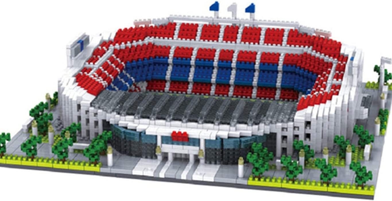 3500Pcs Camp NOU Blocks Bricks Barcelona FC Football Blocks Building Set Football Toys (Without Original Box)