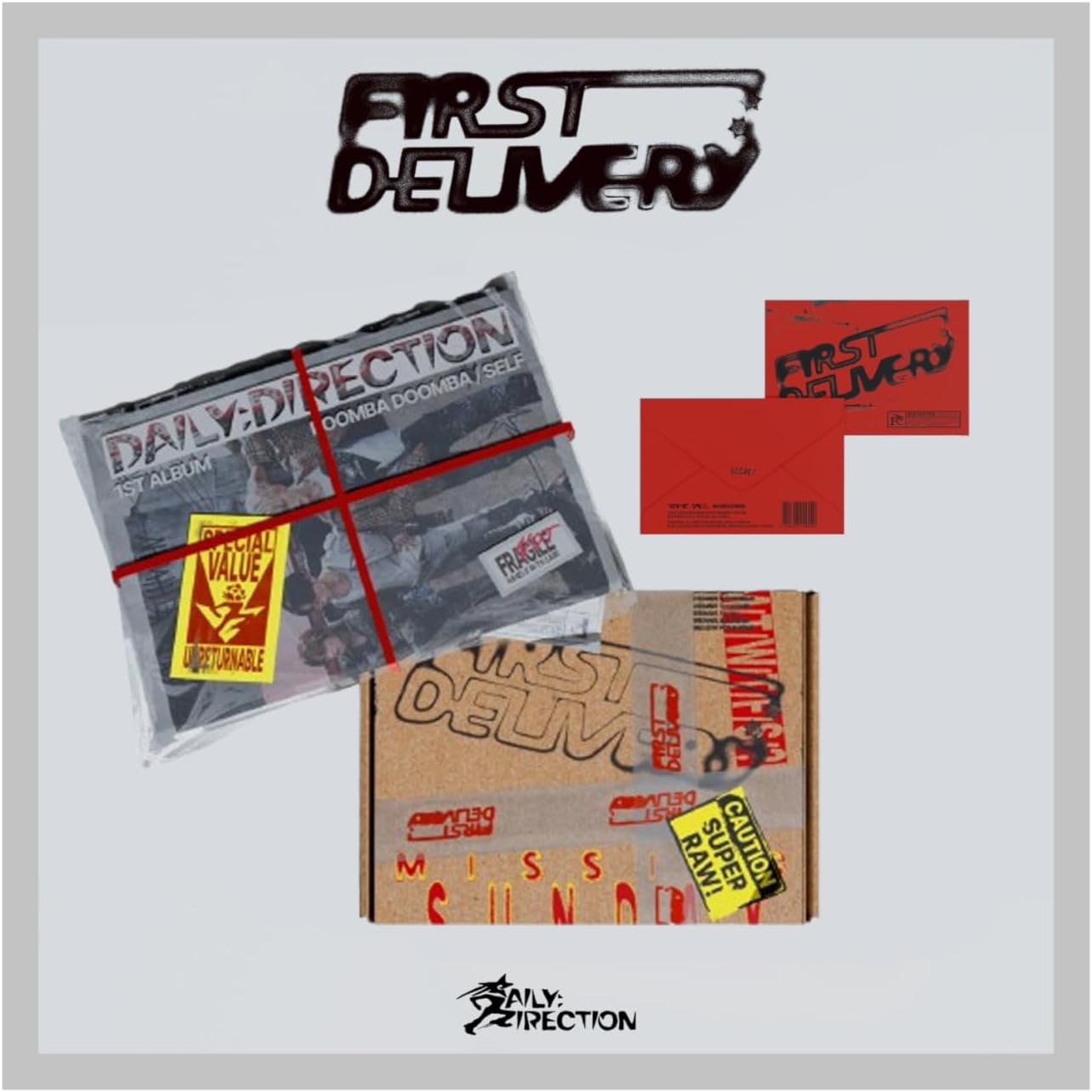 (Standard EXPRESS Version) DAILY:DIRECTION First:Delivery 1st Single Album with Tracking