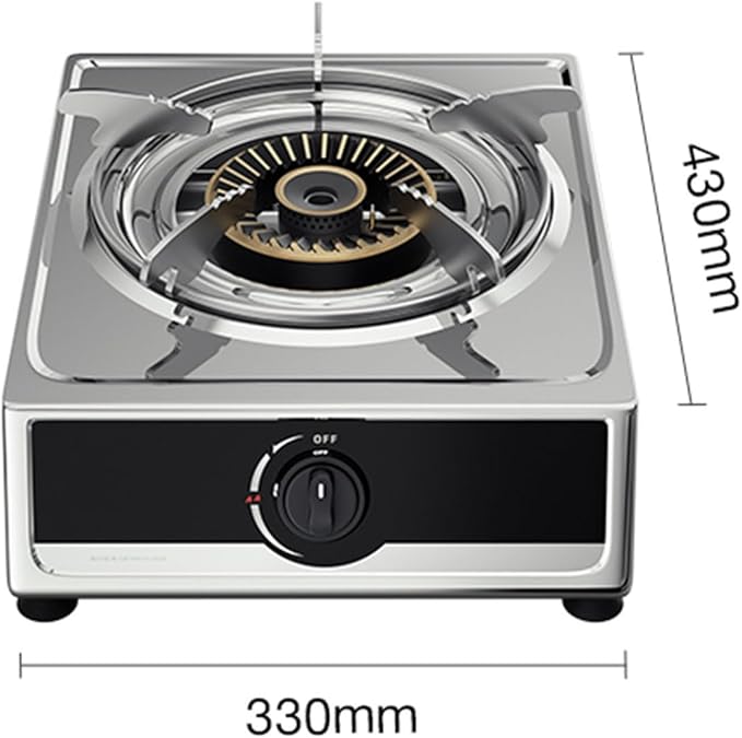 Estufa de Gas 1 Puesto 33 cm De Piso miniatura 3