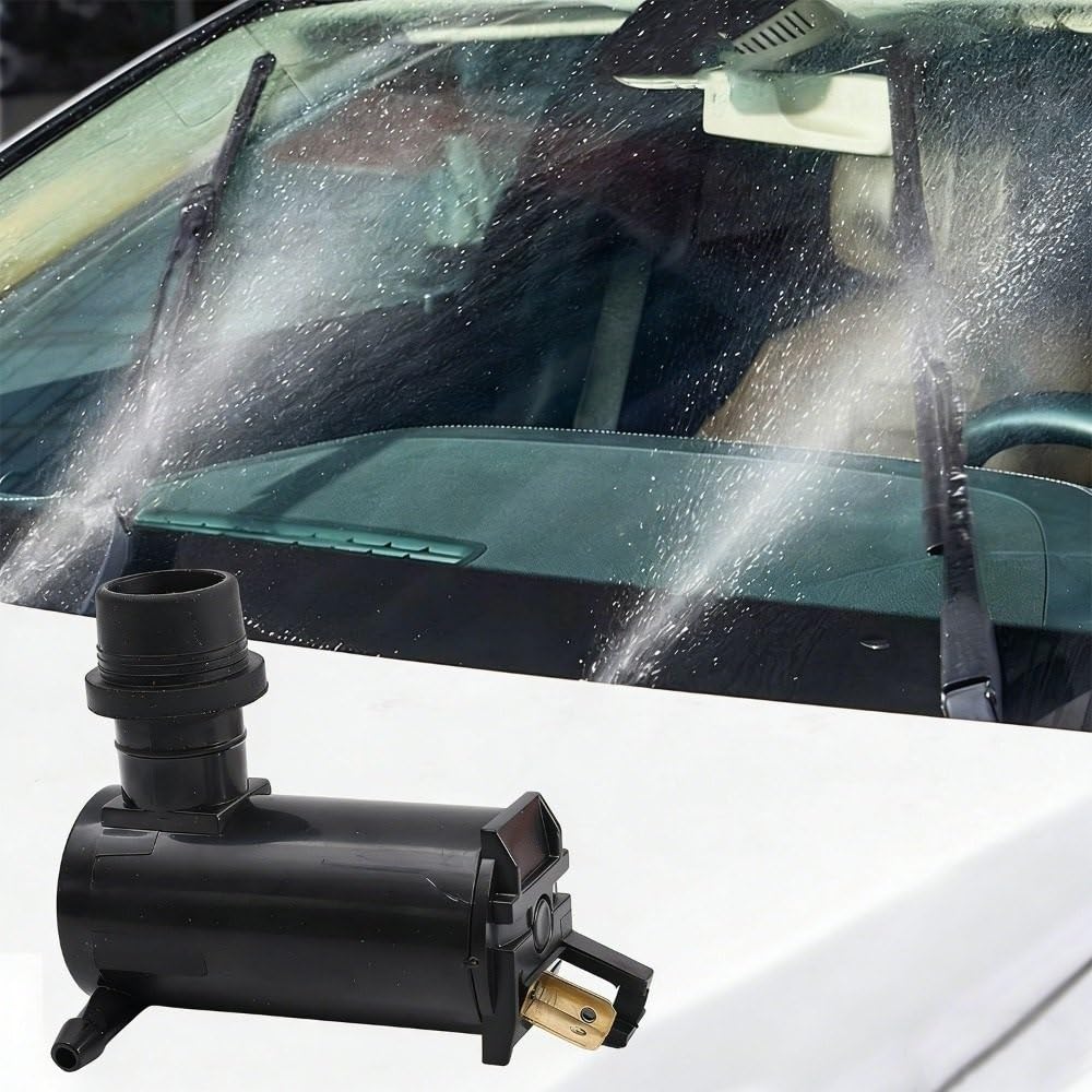 Bomba Limpiaparabrisa Motor universal de bomba lavaparabrisas de coche 1 Bomba de Agua para Limpiaparabrisas | Accesorios para automóviles de plástico líquido de limpieza por chorro de agua de 2V 24V