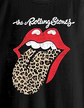 The Rolling Stones★クラシック・レオパード・タンTシャツ Amazon.com: Rolling Stones Classic Leopard Tongue T-Shirt