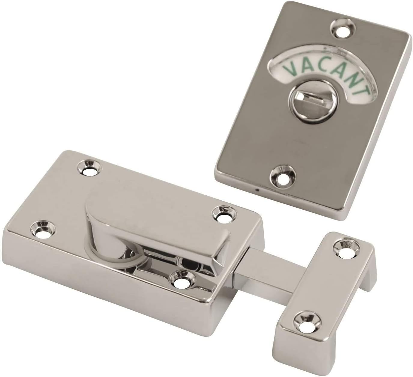 Frelan Hardware Polished Chrome Bathroom Indicator Door Bolt JV2662PC : Amazon.co.uk: DIY & Tools