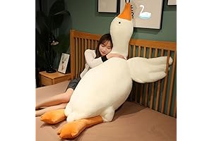 Cuddle-Worthy Giant Goose Toy Pillow for Ultimate Comfort