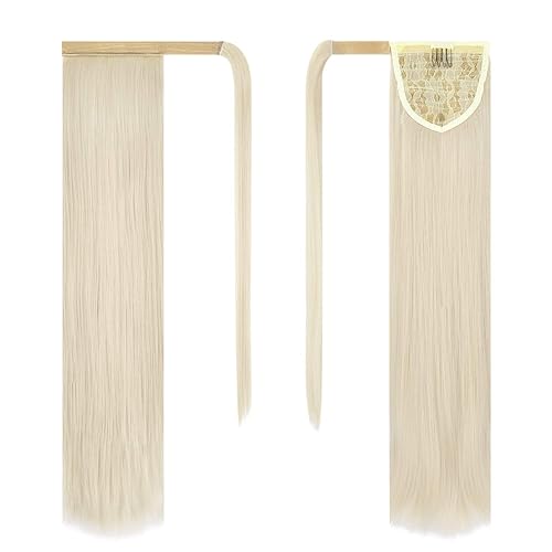 Miniatura 71 de BARSDAR Short Straight Ponytail Extension - 14 Inch Drawstring Black Ponytail Hair Extensions for Women - Synthetic Fake Pony Tails Hairpieces Clip