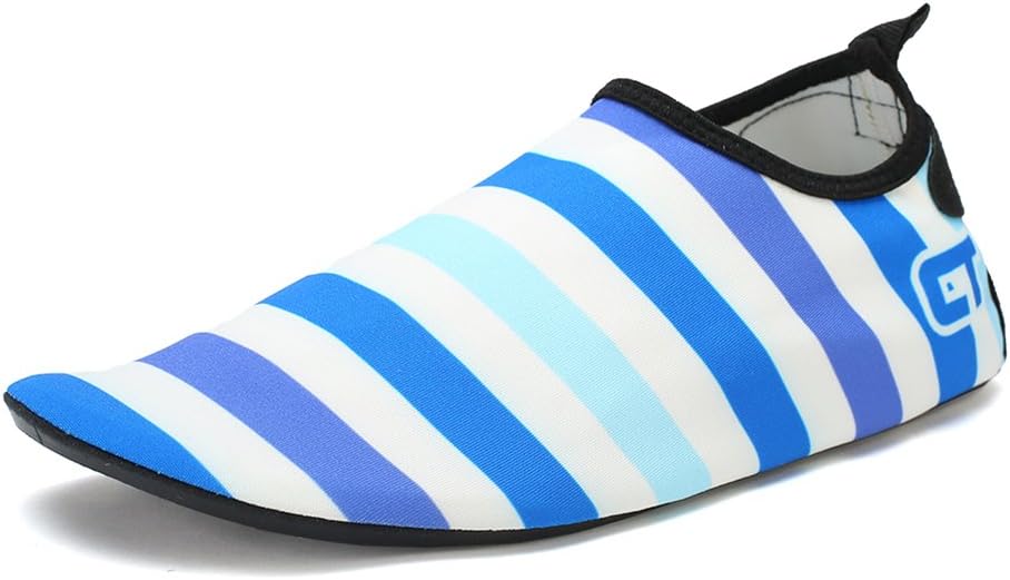 FCKEE Water Sports Shoes Barefoot Quick-Dry Aqua Yoga Socks Slip-On for Men Women Kids