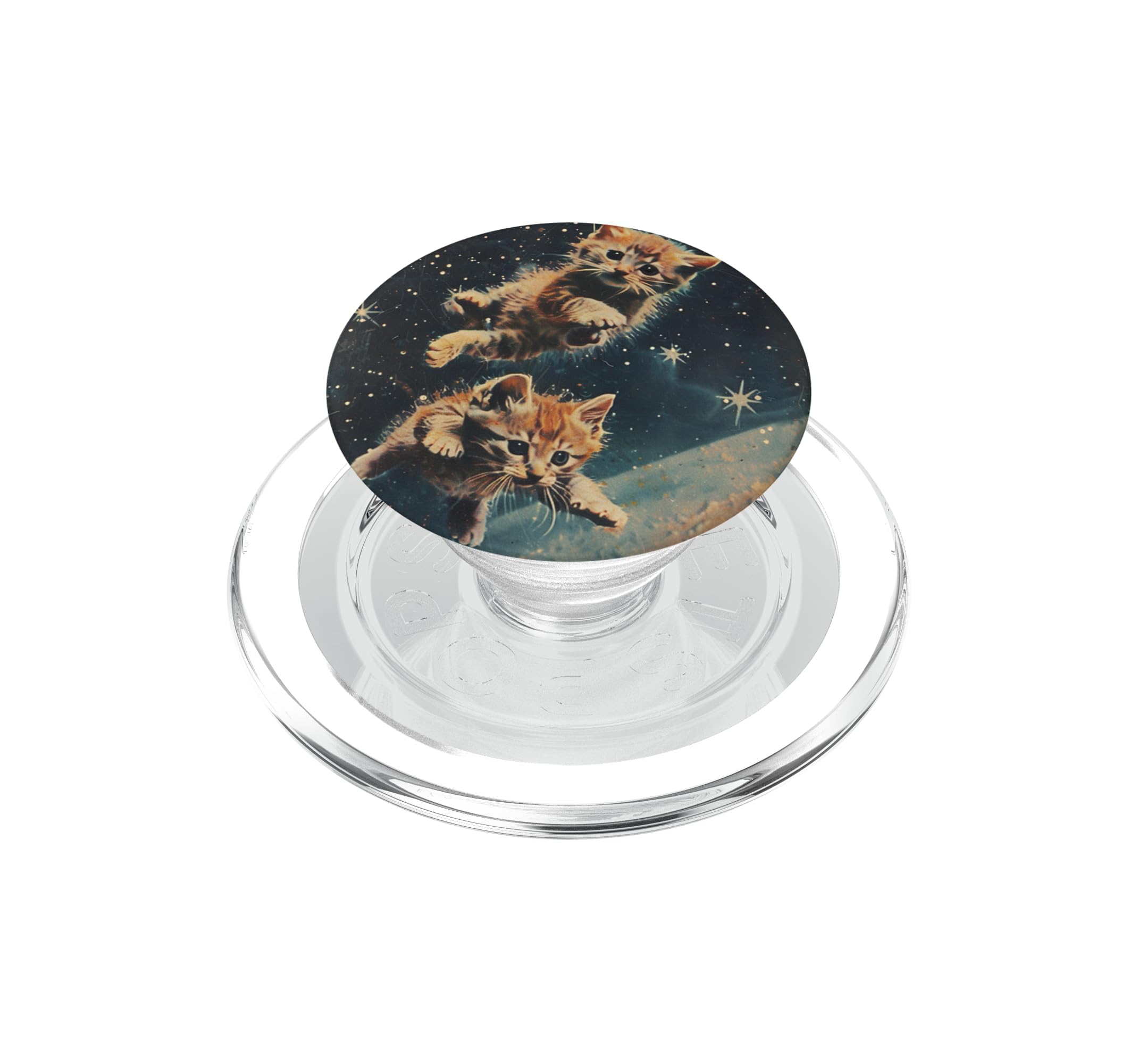 PopSockets para MagSafe de gato galáctico ideal para自拍 y ver vídeos en la cama 6