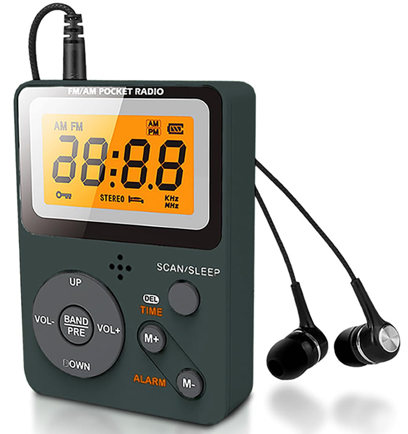 SONY デジタル表示 FM/AMラジオ Amazon.co.jp: AudioComm AM/FM液晶表示ポケットラジオ ワイドFM対応