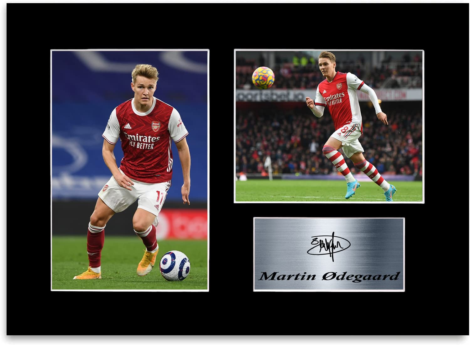 Martin Odegaard Football Player A4 Printed Signed Autograph Photo Display Mount Gift