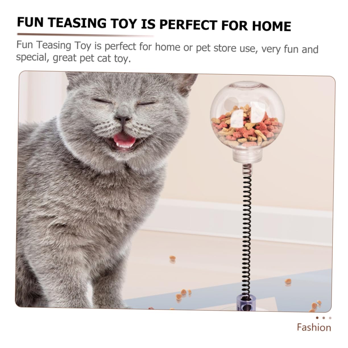 Happyyami 5 Piezas Juguete Bola con Fugas Regalo Gato Juguete para Mascotas Cat Toys Cat Food Dispenser Juguetes Juguete alimentación para Gatos Juguete autojuego Gatito Ventosa