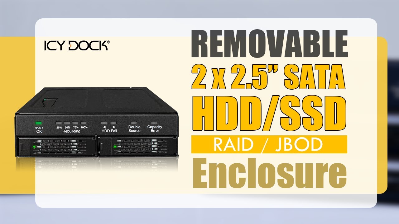 Amazon.co.jp: ICY DOCK ToughArmor RAID 2 x 2.5インチ SATA