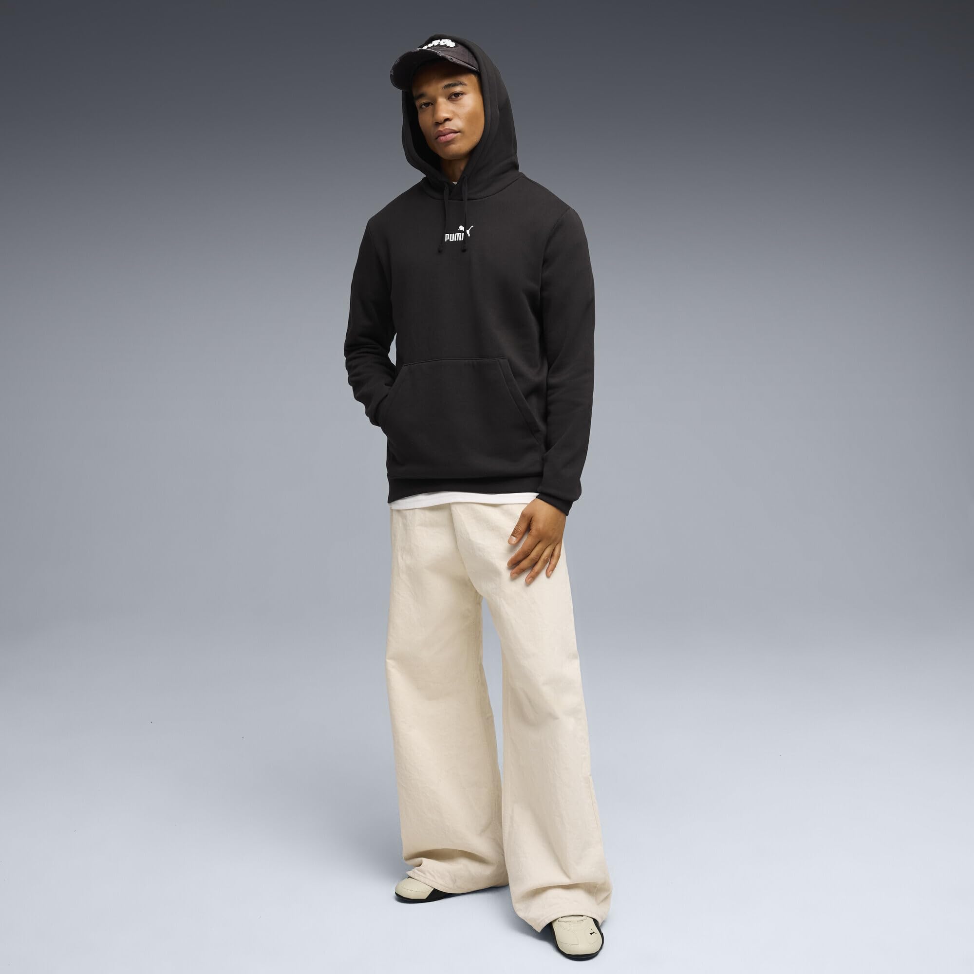 PUMA Sudadera de Felpa con Capucha Essentials con Logo n.º 1 Hombre