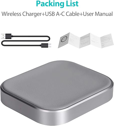 Miniatura 8 de Cargador AirPods Pro - Estación de carga inalámbrica para AirPods 4 (con cancelación activa de ruido)32, gris