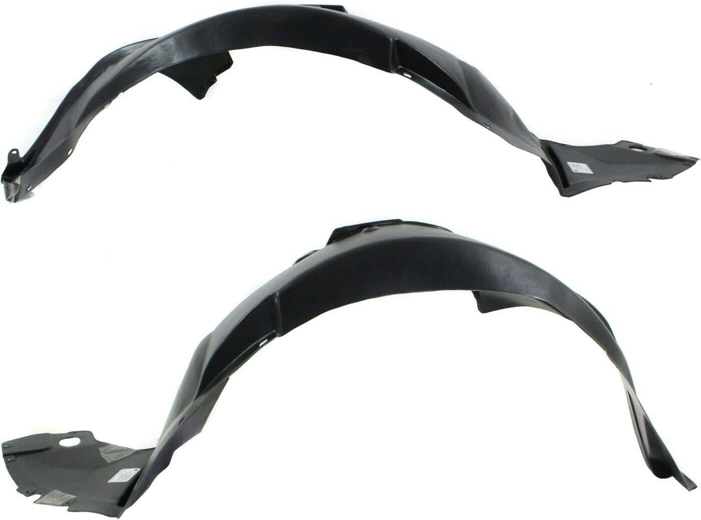 Replacement Fender Liner Splash Shield Mechanics Choice for 2010-2012 Ford Fusion Front Left and Right Side Set of 2