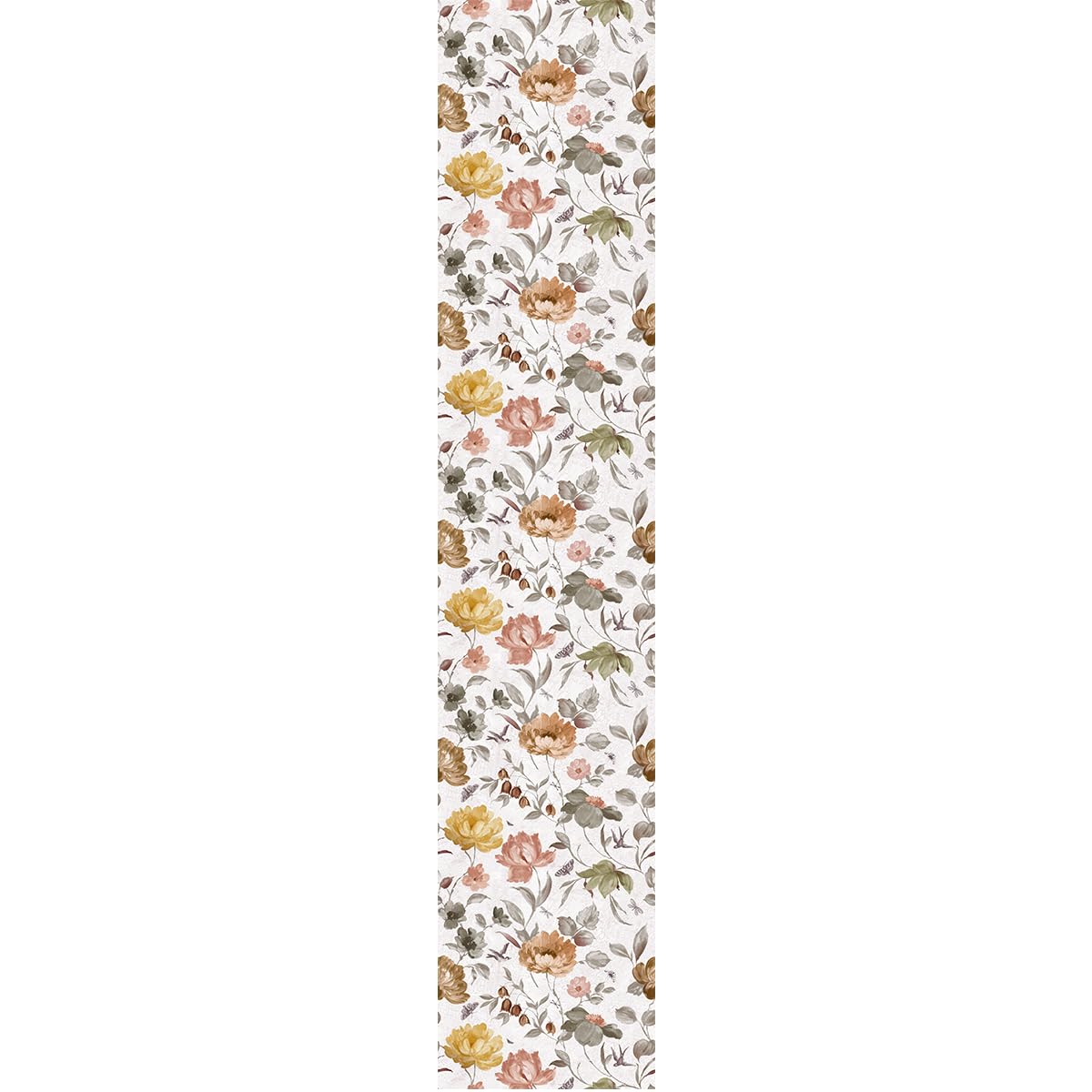 Rouleau wallpaper fleurs pivoines adhésif et pré-encollé pour une pose propre sans colle