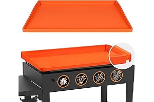 Griddle Mat Silicone Protective Cover for Blackstone 28 Inch Griddles (Black)