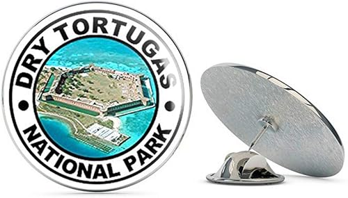 Ronda Dry Tortugas National Park (rv Hike) Metal 0.75" solapa sombrero Pin Tie Tack Pinback, Metal