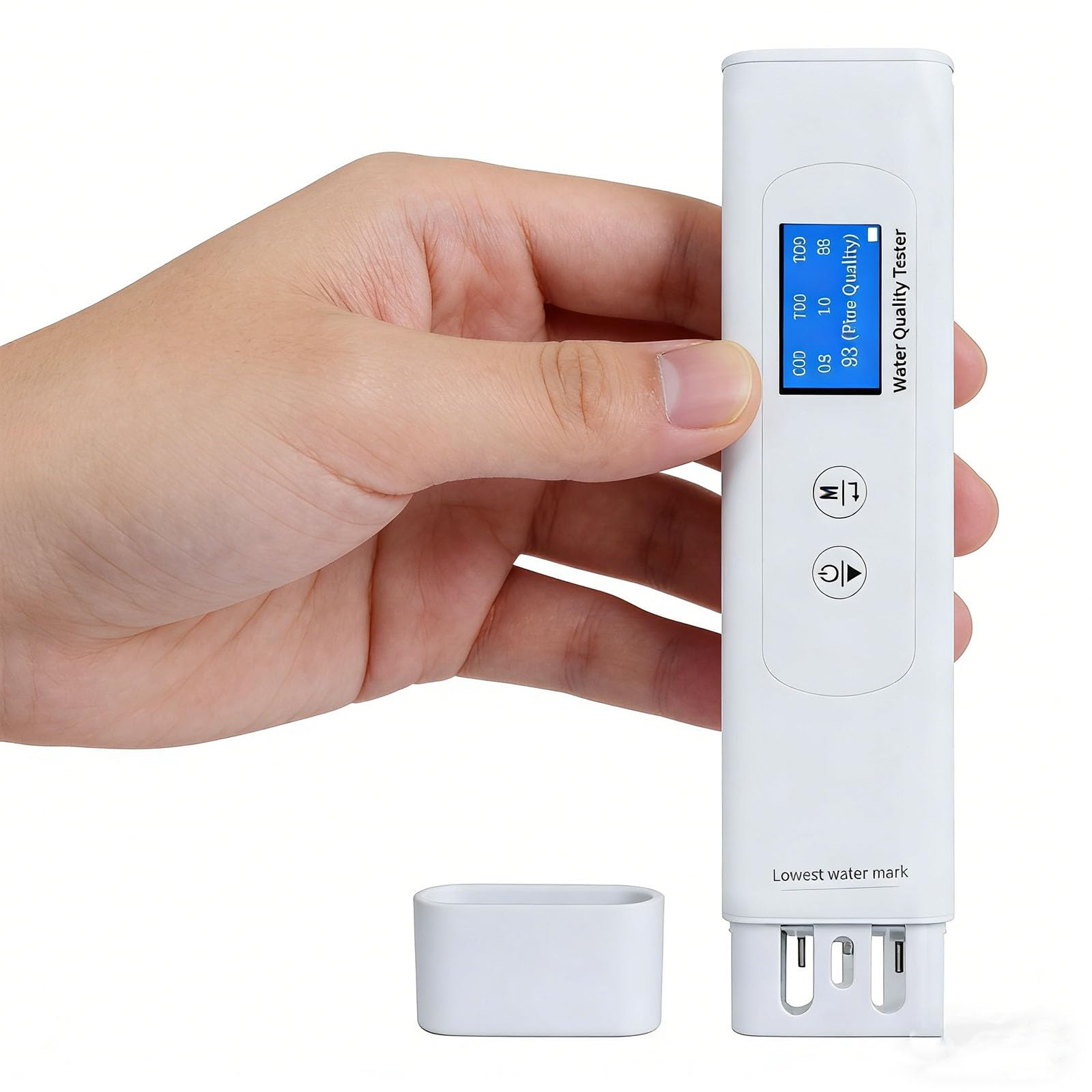 Probador portátil de calidad del agua con monitoreo por aplicación para TOC, COD, EC, UV275, temperatura y TDS, ideal para el hogar, RV, senderismo, camping, viajes, pozo y agua del grifo