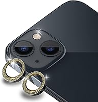 Vista 1 de Zuslab Protector de lente de cámara trasera compatible con Apple iPhone 13/13 Mini, borde de aleación de aluminio de alta calidad, cubierta completa