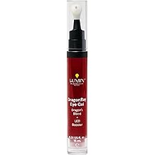 Lumin DragonRay Eye Gel, Under Eye Serum for Red Light Therapy, Peptides, Hyaluronic Acid &amp; Caffeine Cream, Reduces Dark Circles &amp; Puffiness, Compatible w Luminator Eye Mask, Vegan, 0.51oz (15ml)