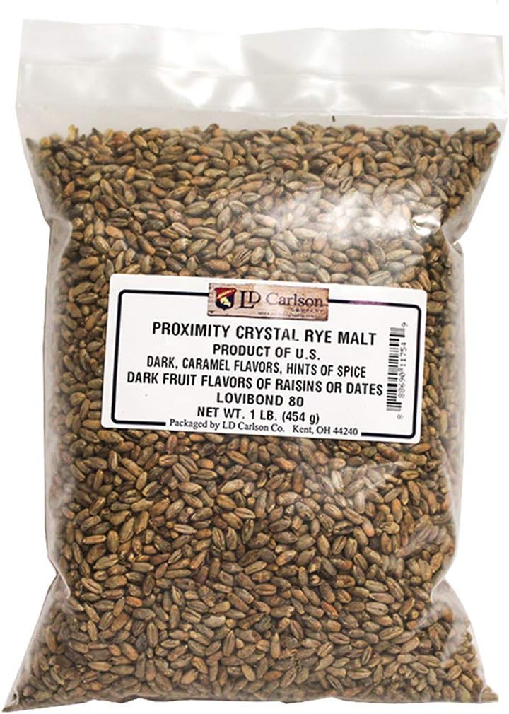 Proximity Crystal Rye Malt (80°L), 1lb
