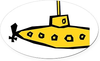 CafePress Cannabis Submarine Oval Car Magnet, Euro Oval Bumper Magnet